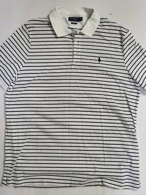 Polo Ralph Lauren - Classic Fit Polo Striped Shirt Size XL